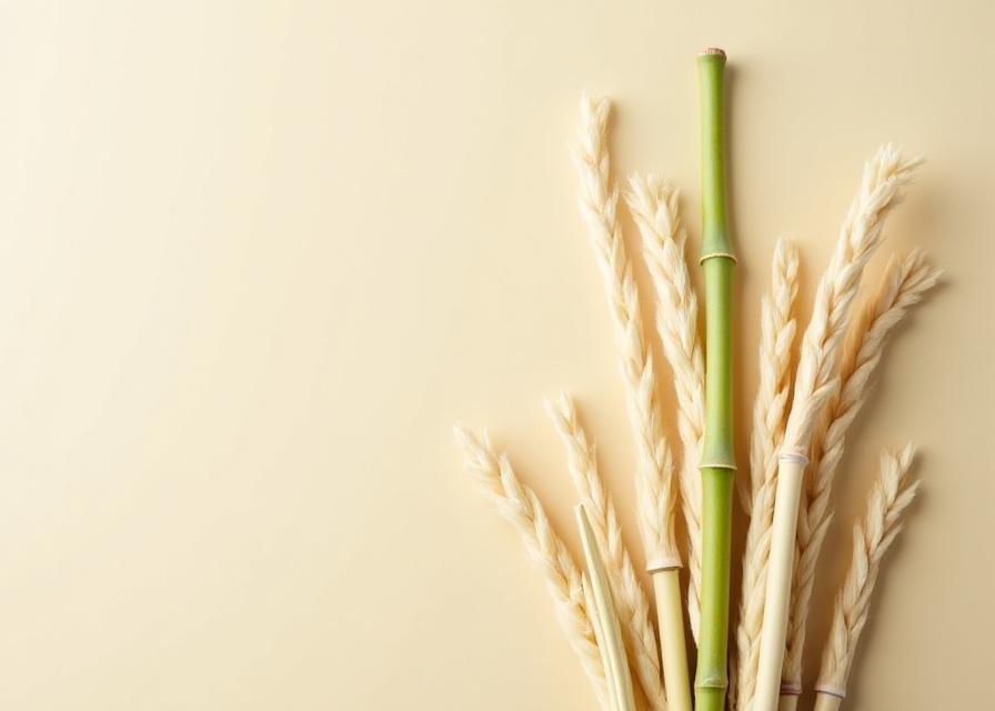 Organic abaca and bamboo fibers from Philippines