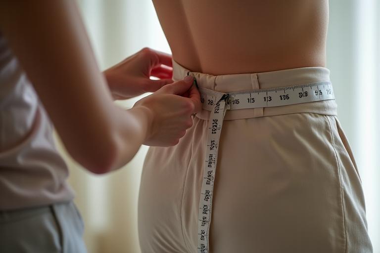 Personalized sustainable clothing with custom measurements